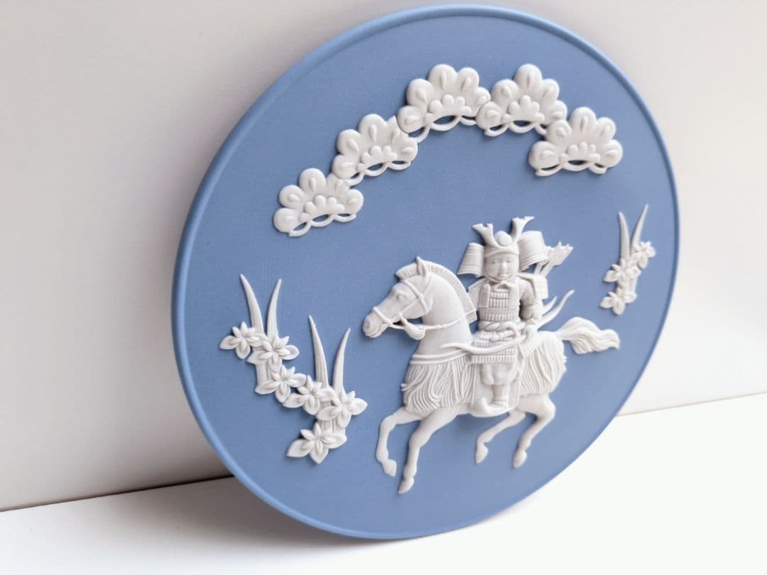 ウェッジウッド　こどもの日　ジャスパー　リトルサムライ