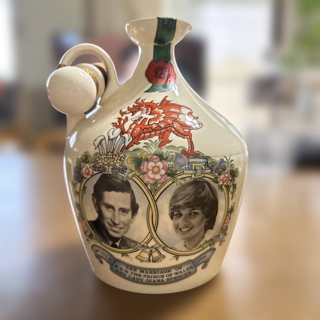 チャールズ皇太子　ダイアナ妃　ご成婚記念ウイスキー　ウイスキー