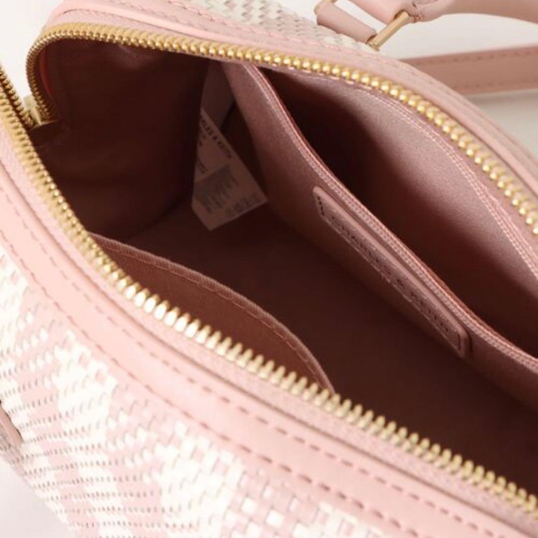 CHARLES & KEITH エベルレイ チェッカーボウリングバッグ