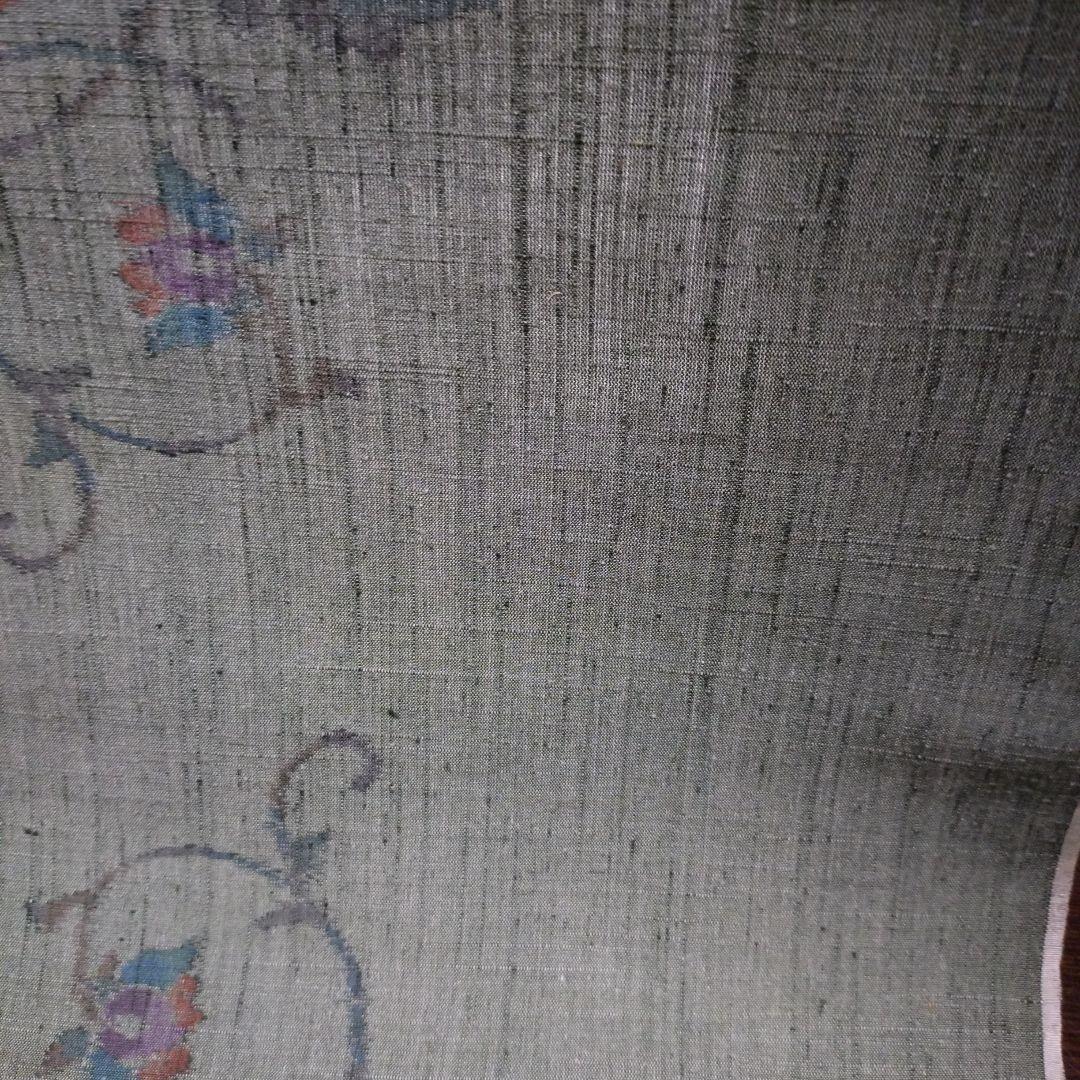 真綿結城　紬　着物反物　 　伝統工芸　新品未使品　美品