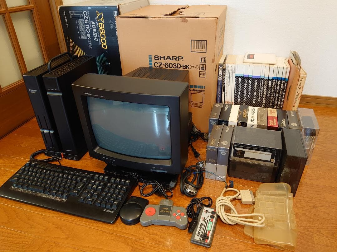 X68000ACE HD（CZ-611C-BK）　一式（全てジャンク）