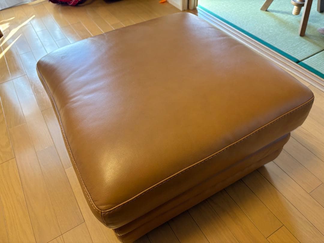 フットスツール　マスタード　3/14までの販売