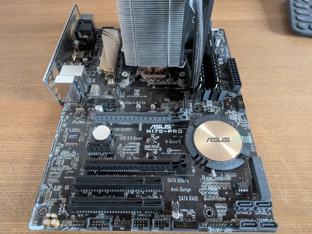 CPUマザボメモリセット i7 6700 H170 PRO DDR4 16GB