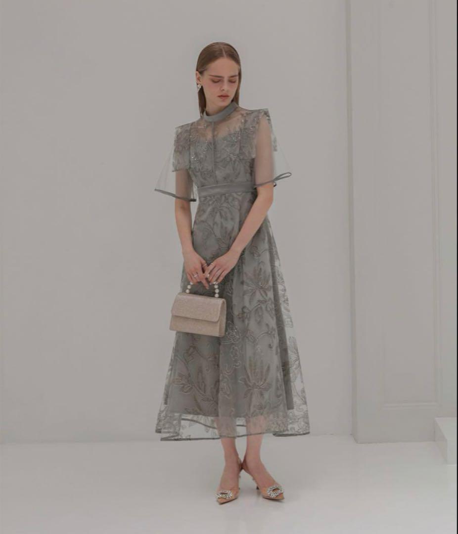 leja フラップデザインフラワースパンコールAラインドレス