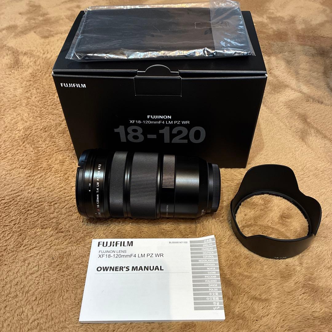レンズ(ズーム) FUJIFILM XF 18-120mm F4 LM PZ WR