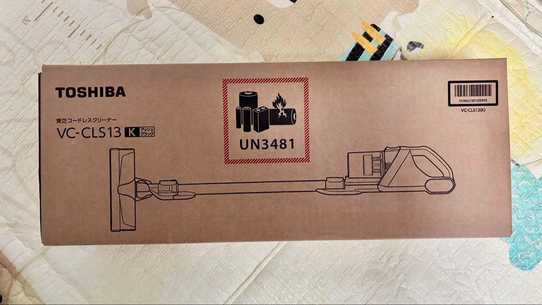 【未使用・新品】TOSHIBA スティッククリーナー VC-CLS13 K 本体