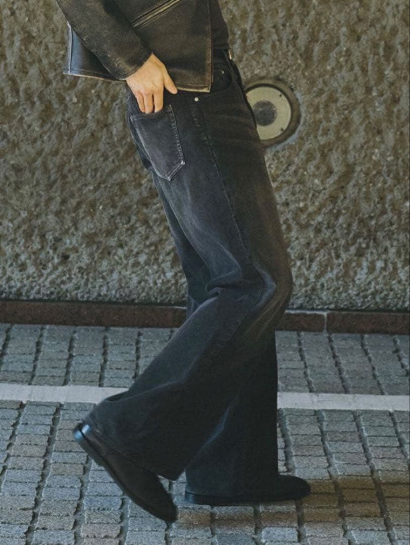 パンツ LIDNM SUNBURN AGED CORDUROY PANTS 25SS