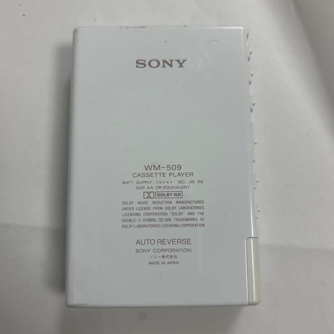 SONY WM-509 カセットプレーヤー　ウォークマン