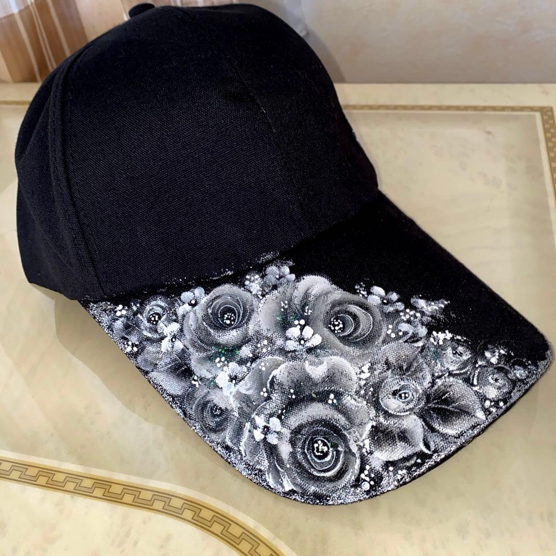 財布　ポット　ステンレスボトル　他　薔薇　手描き　トールペイント