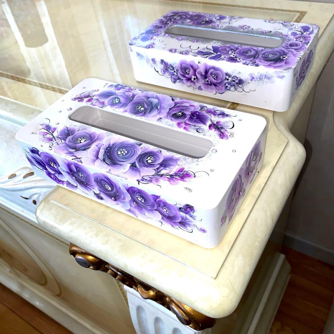 財布　ポット　ステンレスボトル　他　薔薇　手描き　トールペイント