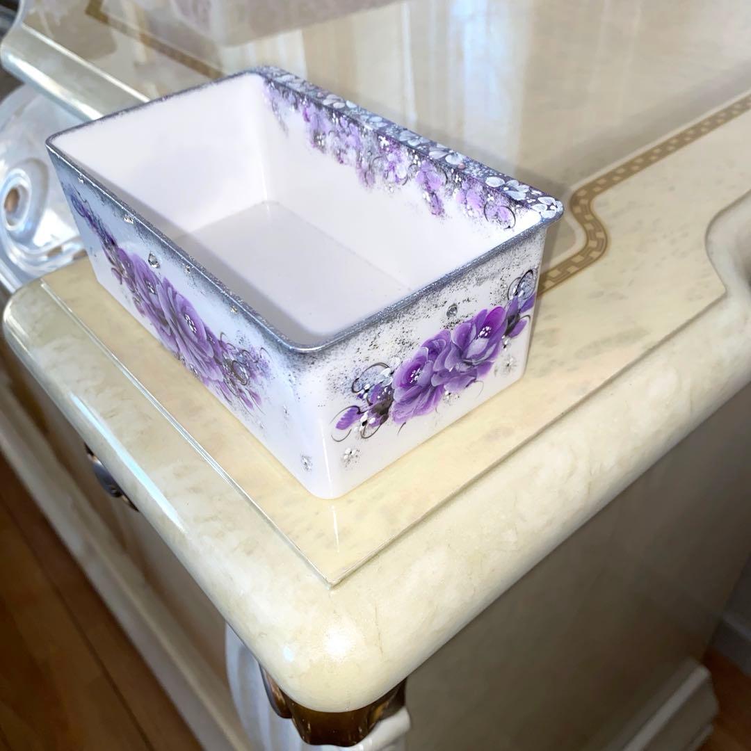 財布　ポット　ステンレスボトル　他　薔薇　手描き　トールペイント