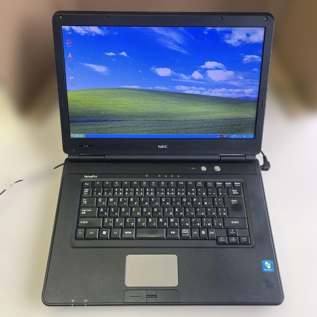 ☆格安美品☆Windows XP☆NEC15.6インチワイド大画面ノートPC☆
