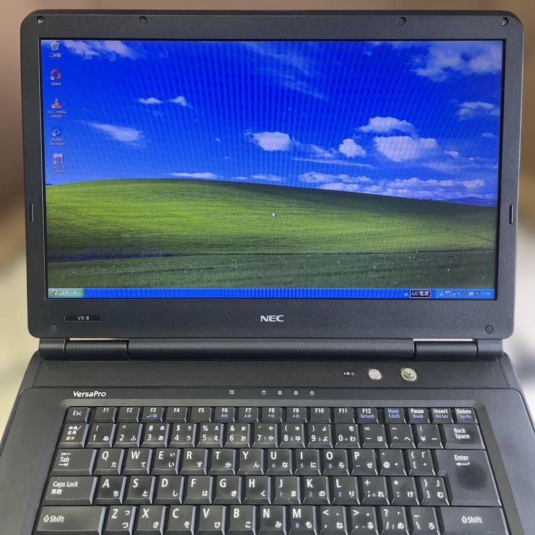 ☆格安美品☆Windows XP☆NEC15.6インチワイド大画面ノートPC☆