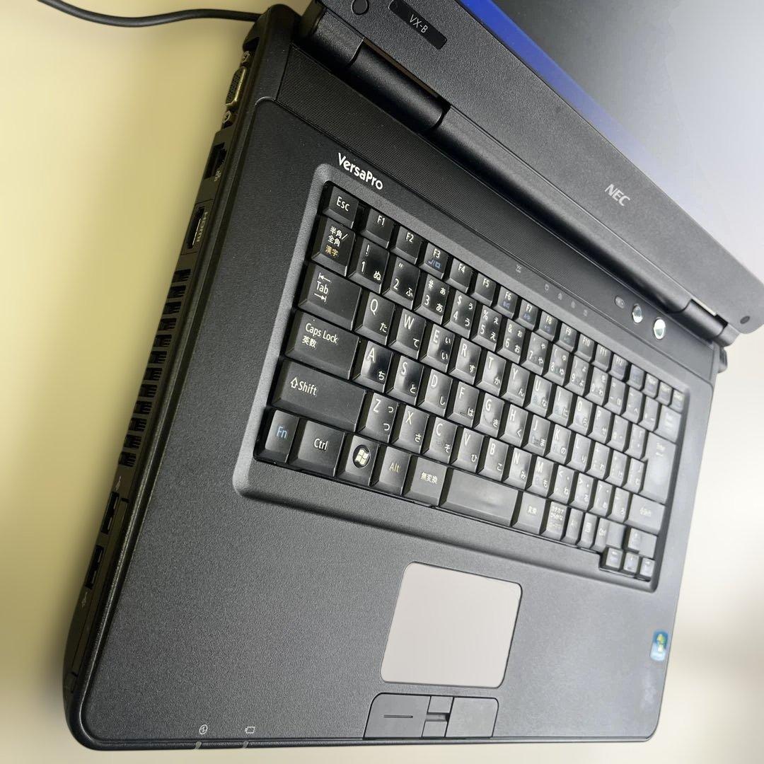 ☆格安美品☆Windows XP☆NEC15.6インチワイド大画面ノートPC☆