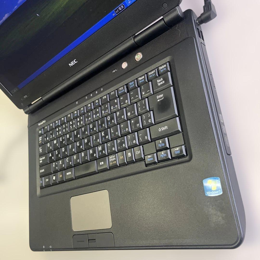 ☆格安美品☆Windows XP☆NEC15.6インチワイド大画面ノートPC☆