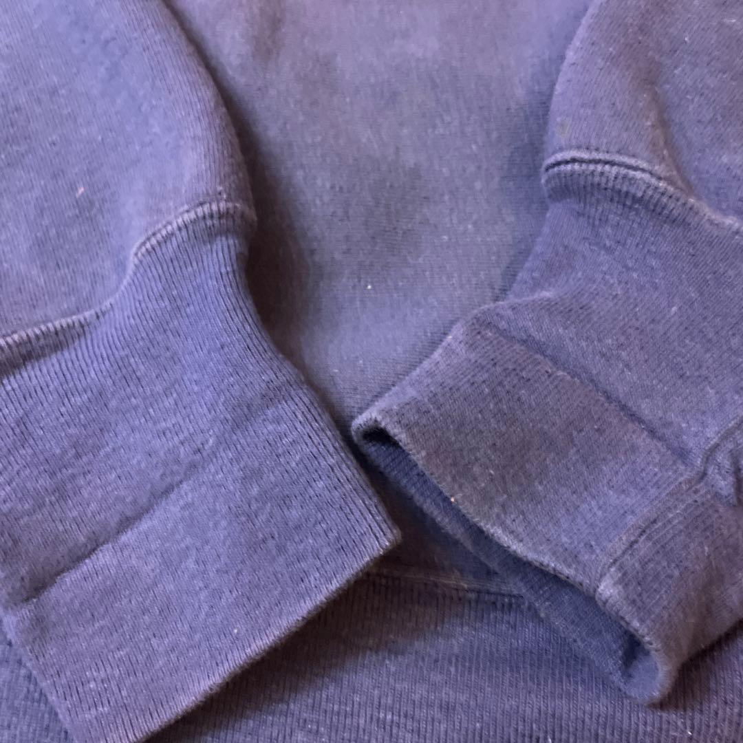 た*）様 ナス紺 80s 肉厚フカフカ チャンピオン リバースウィーブ スウェッ