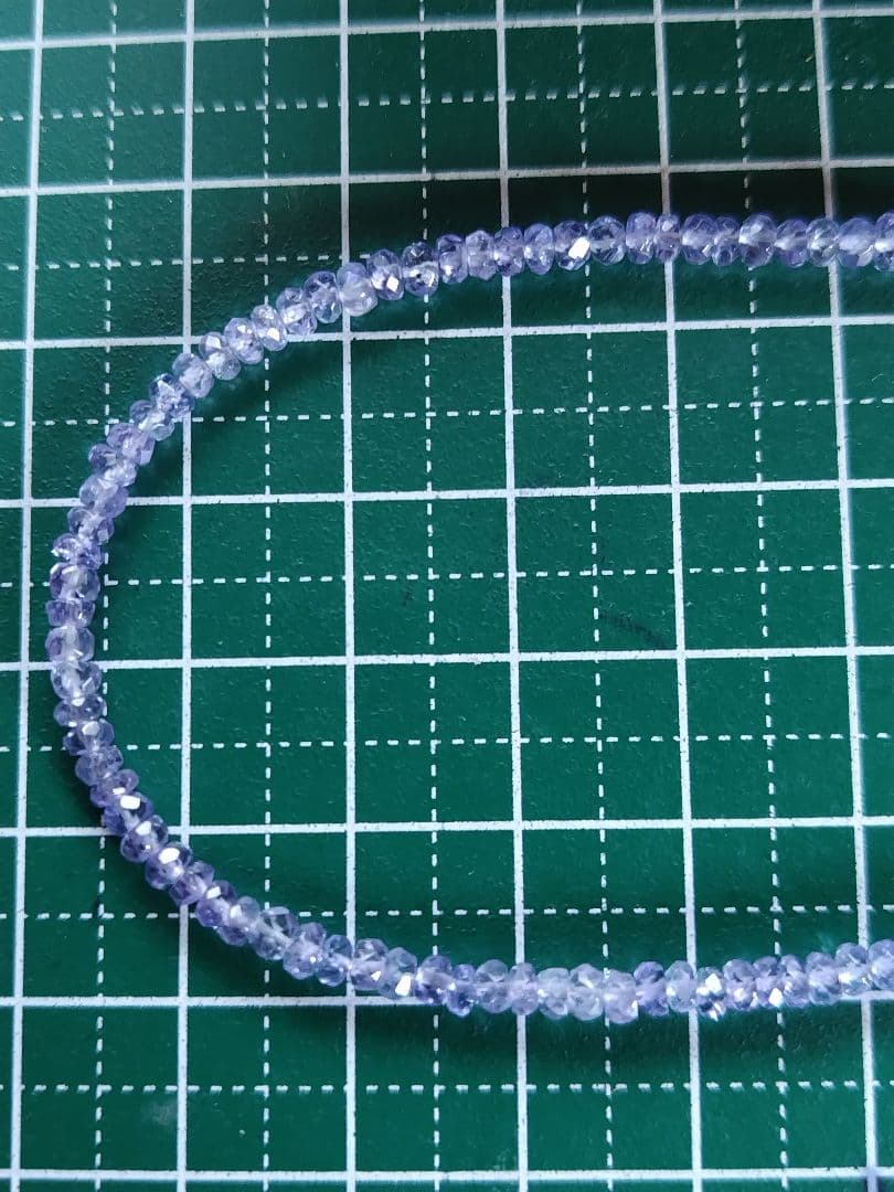 【鑑別書】K18 タンザナイト　ネックレス