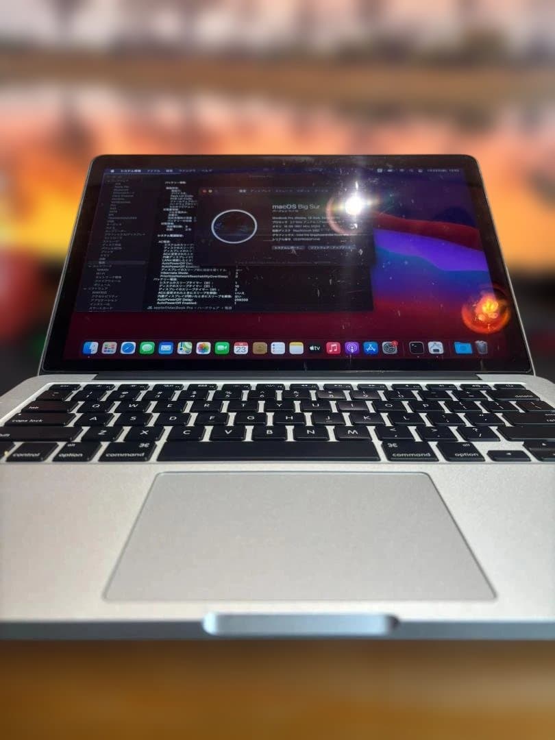 AppleMacbookPro　A1502　Corei5・16GB・128GB