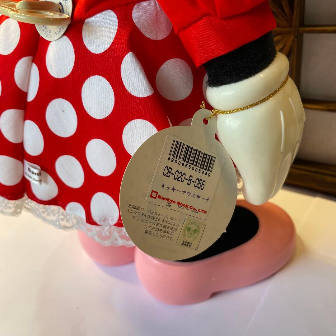 ミッキー ミニー オルゴール 首振り SANKYO