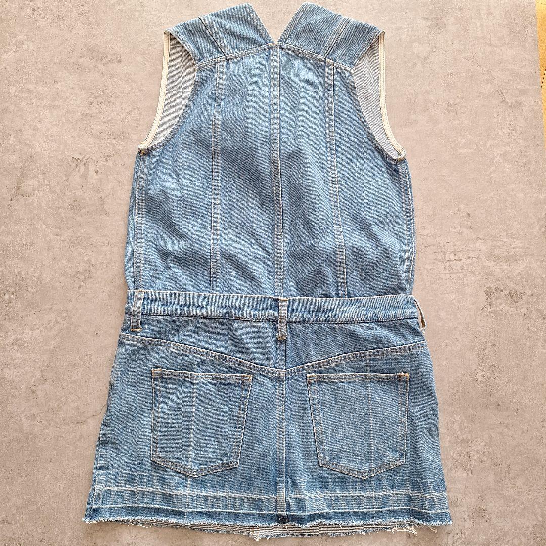 TOGA PULLA トーガプルラ　デニム ジャンパードレス　ベスト　ワンピース