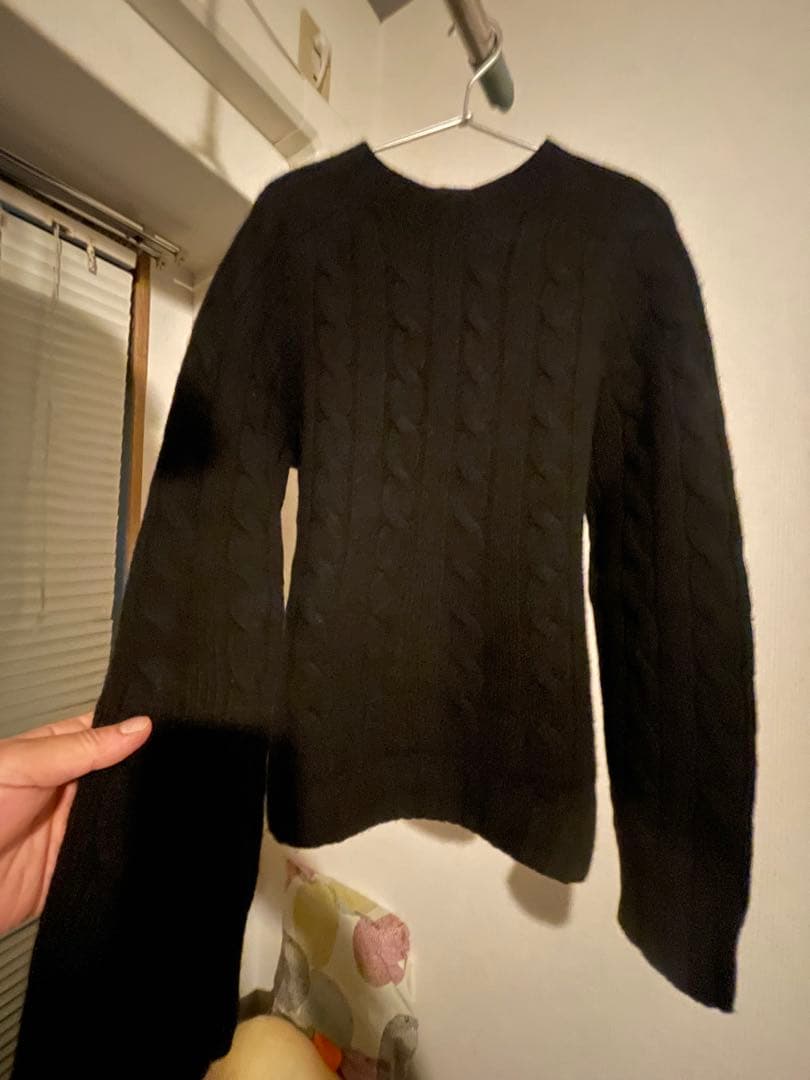 インバーアラン　ニット　茶タグ