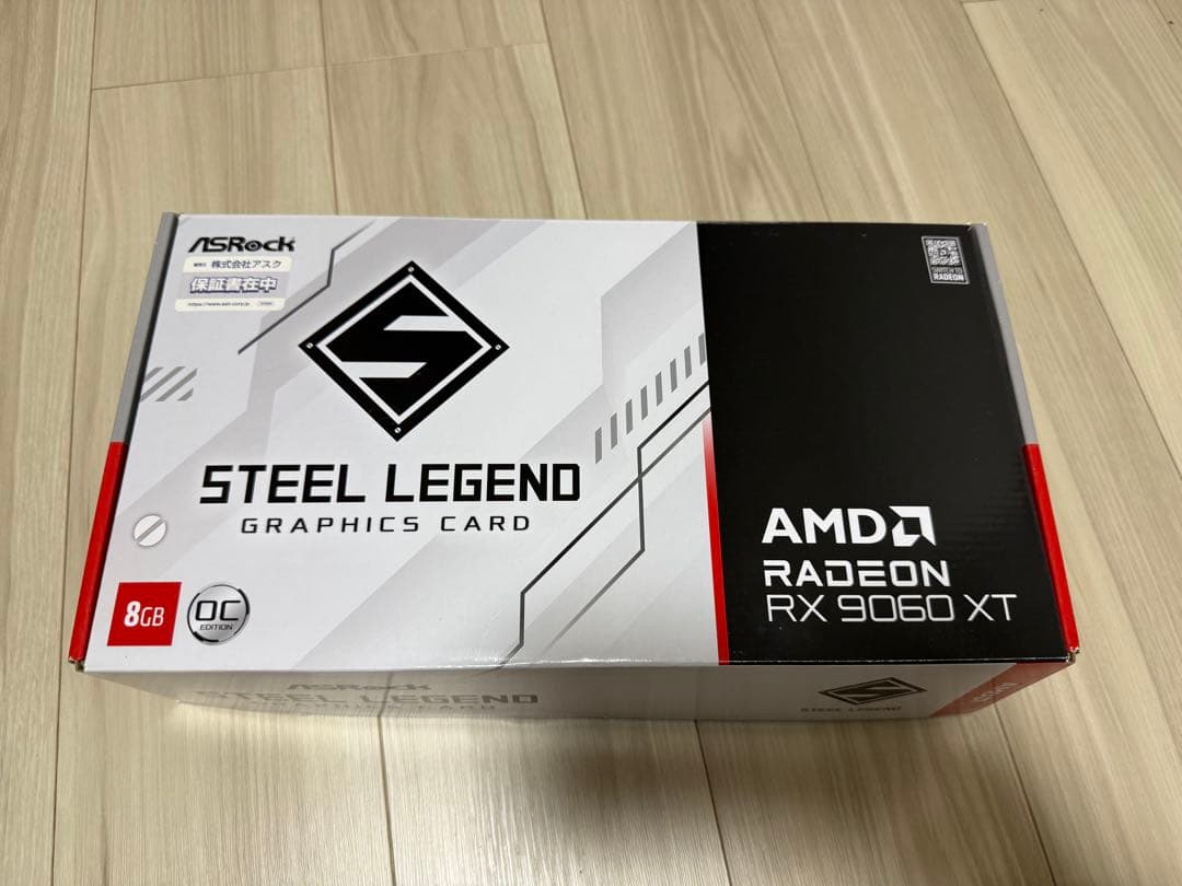 グラフィックボード・グラボ・ビデオカード ASRock Radeon RX 9060 XT 8GB