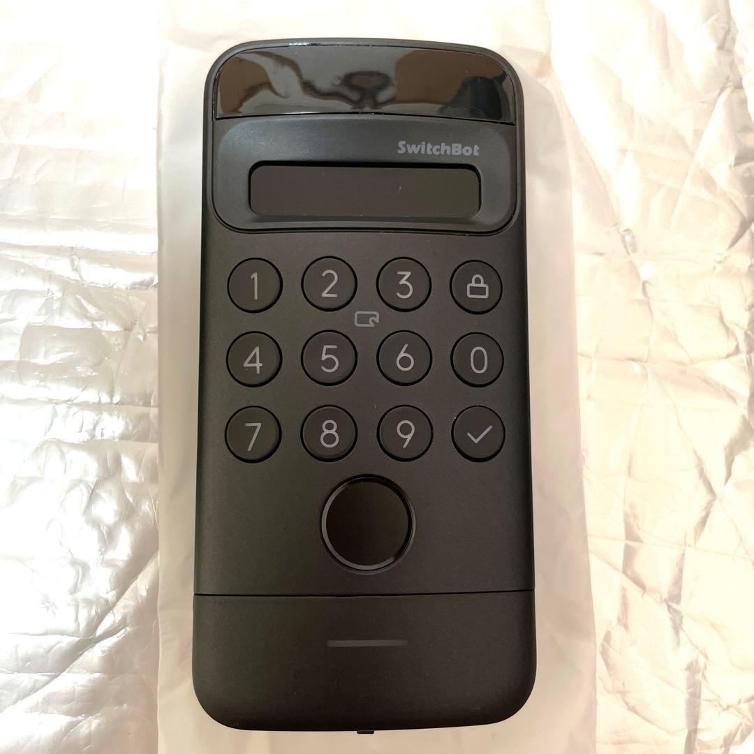 【中古美品・付属品未使用未開封】SwitchBot 顔認証パッド