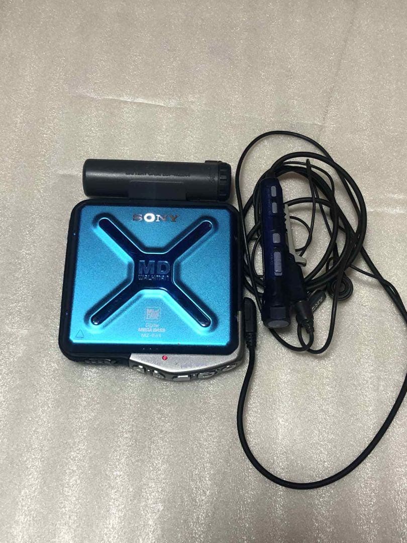 SONY　ソニー　MZ-E44グリーン　ポータブルMDプレーヤー
