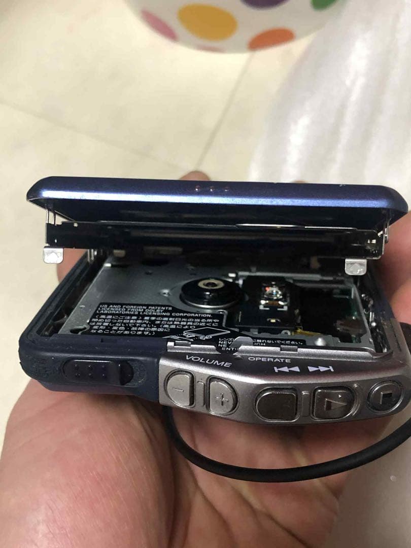 SONY　ソニー　MZ-E44グリーン　ポータブルMDプレーヤー