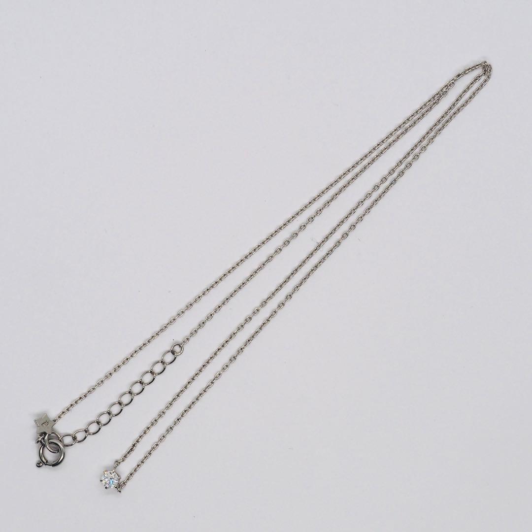 【STAR JEWELRY】Pt950 ネックレス エクセレント ダイヤモンド