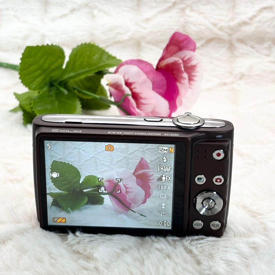 動作良好✨ CASIO EXILIM EX-Z450 ブラウン