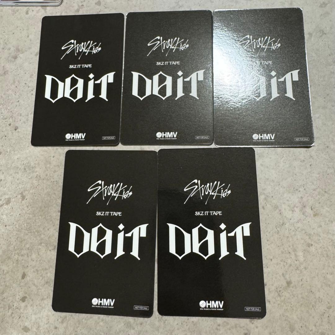 Stray Kids DO IT HMV特典ラキドロ サイン　ヒョンジン 5枚