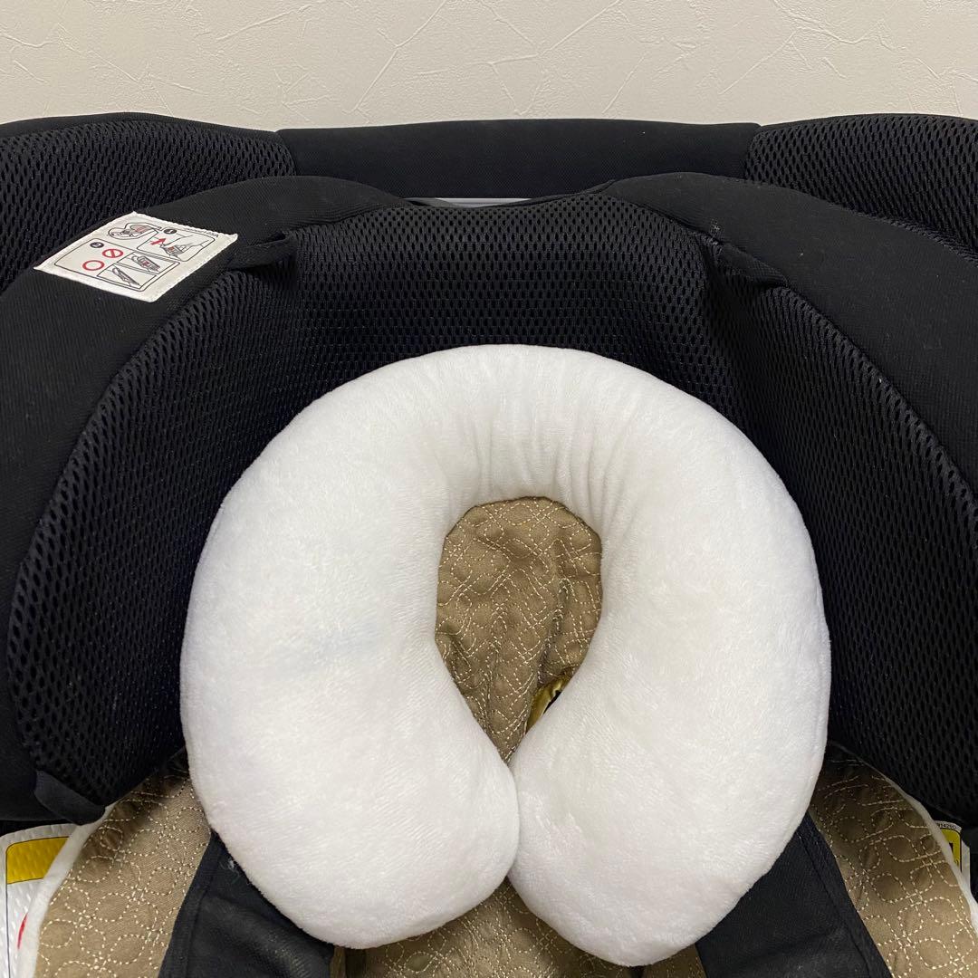 エールベベ クルットR ST ブラック 回転式 チャイルドシート ISOFIX