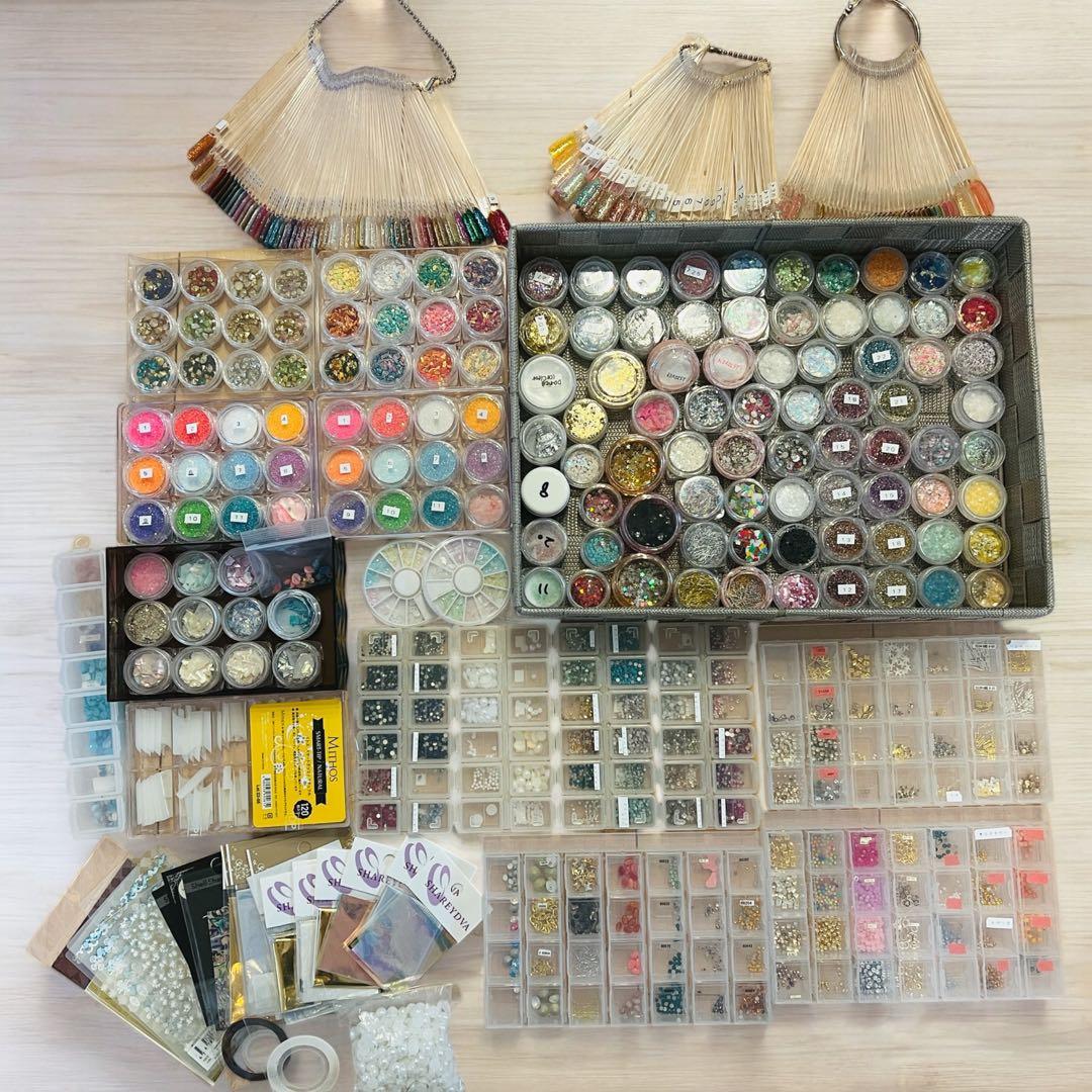 カラージェル　まとめ売りセット 190個以上 新品・未開封あり　パーツ付き