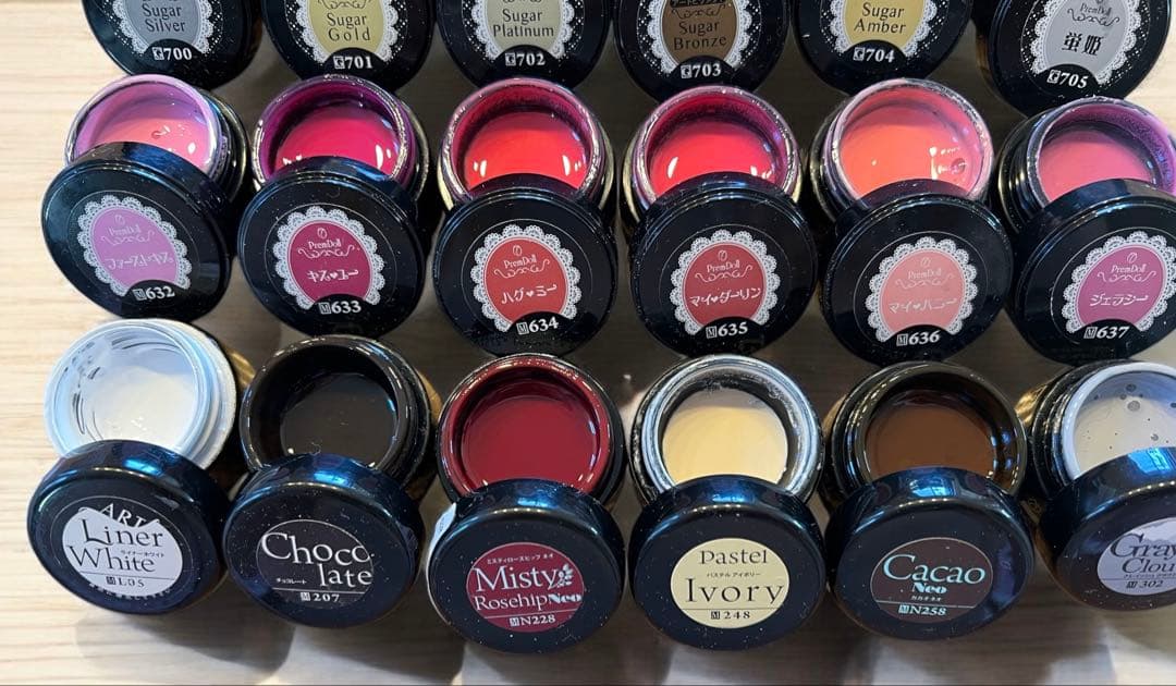 カラージェル　まとめ売りセット 190個以上 新品・未開封あり　パーツ付き