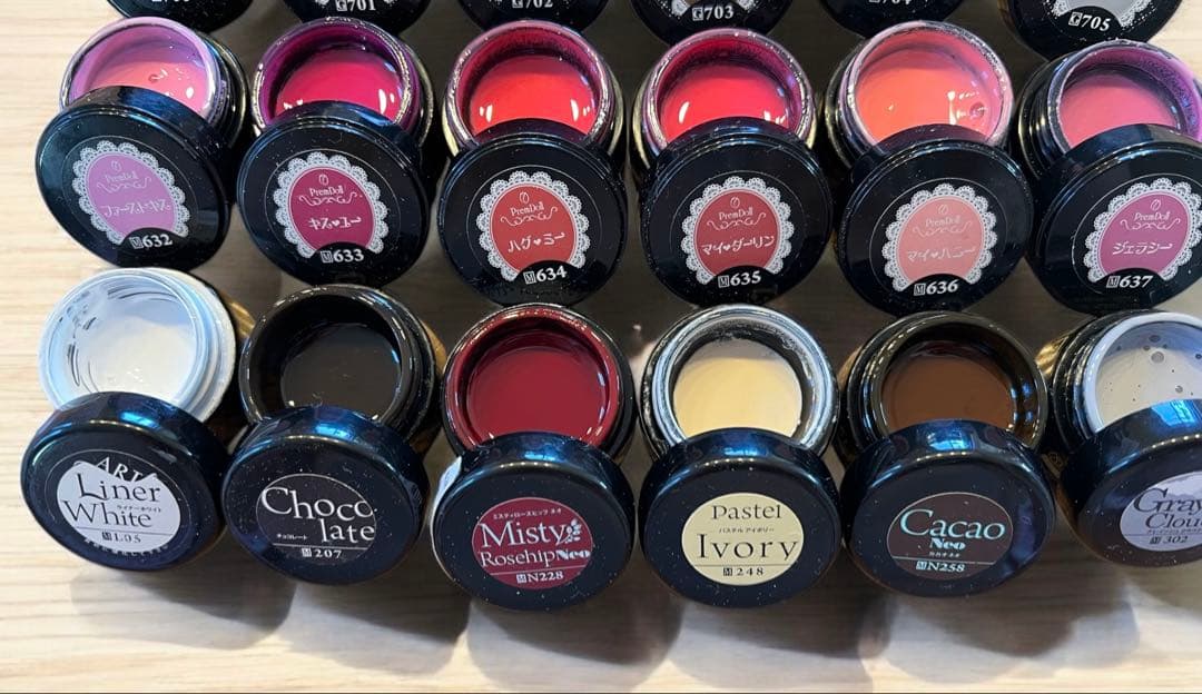 カラージェル　まとめ売りセット 190個以上 新品・未開封あり　パーツ付き