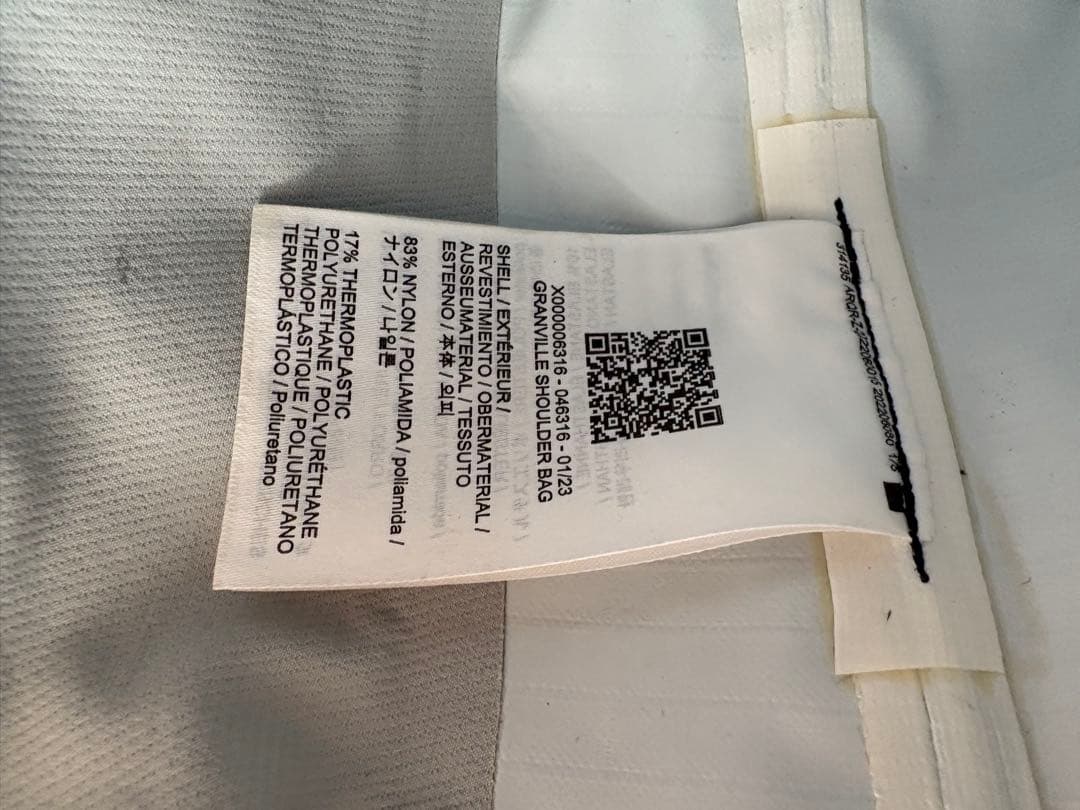 Arc'teryx グランヴィルショルダーバッグ ブラック