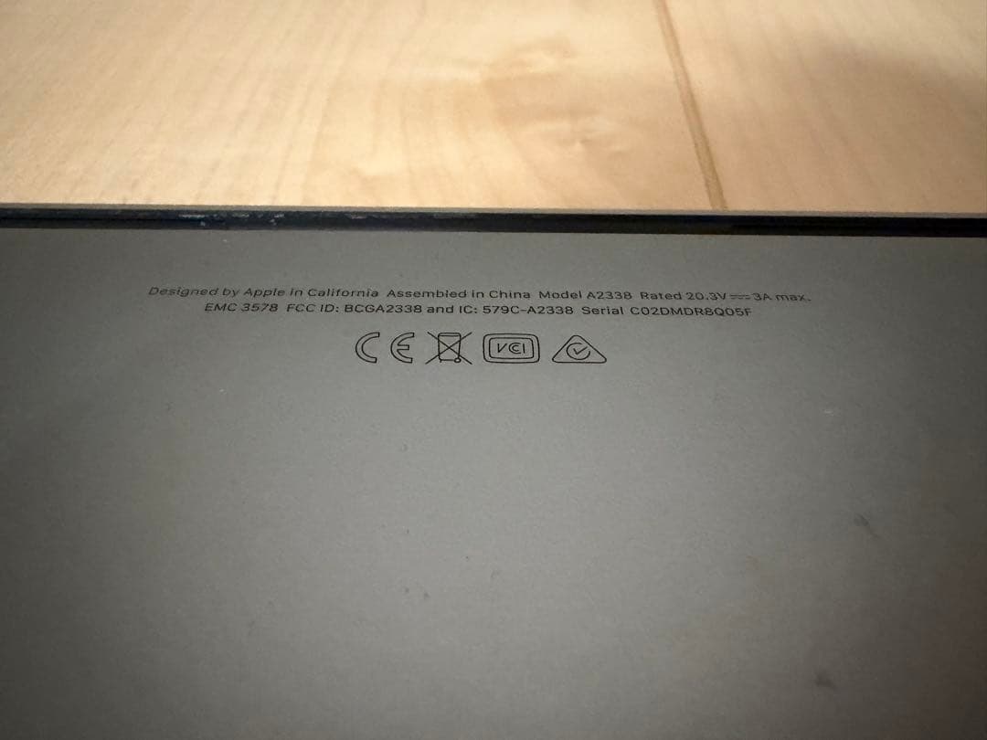 M1pro/MacBook/8gb/512gb美品