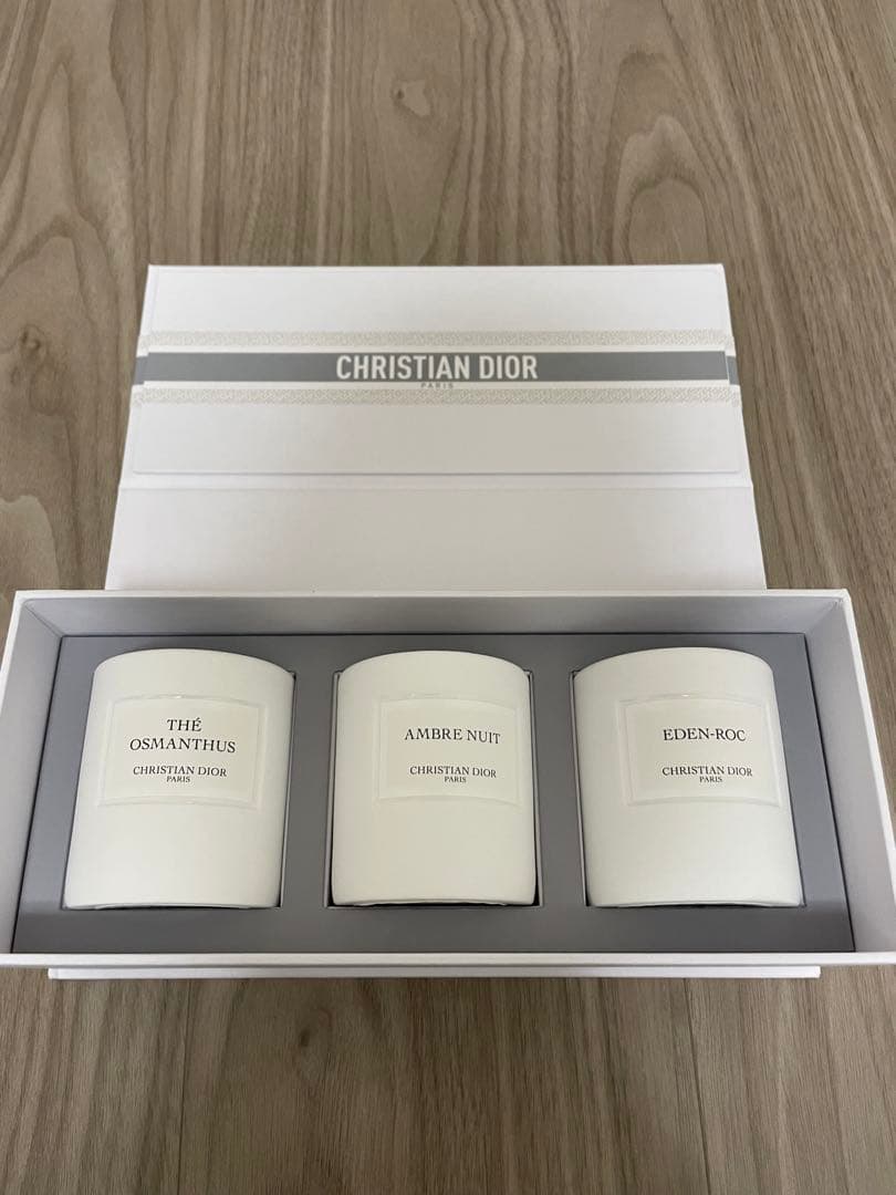 新品ま未使用CHRISTIAN DIOR キャンドルセット