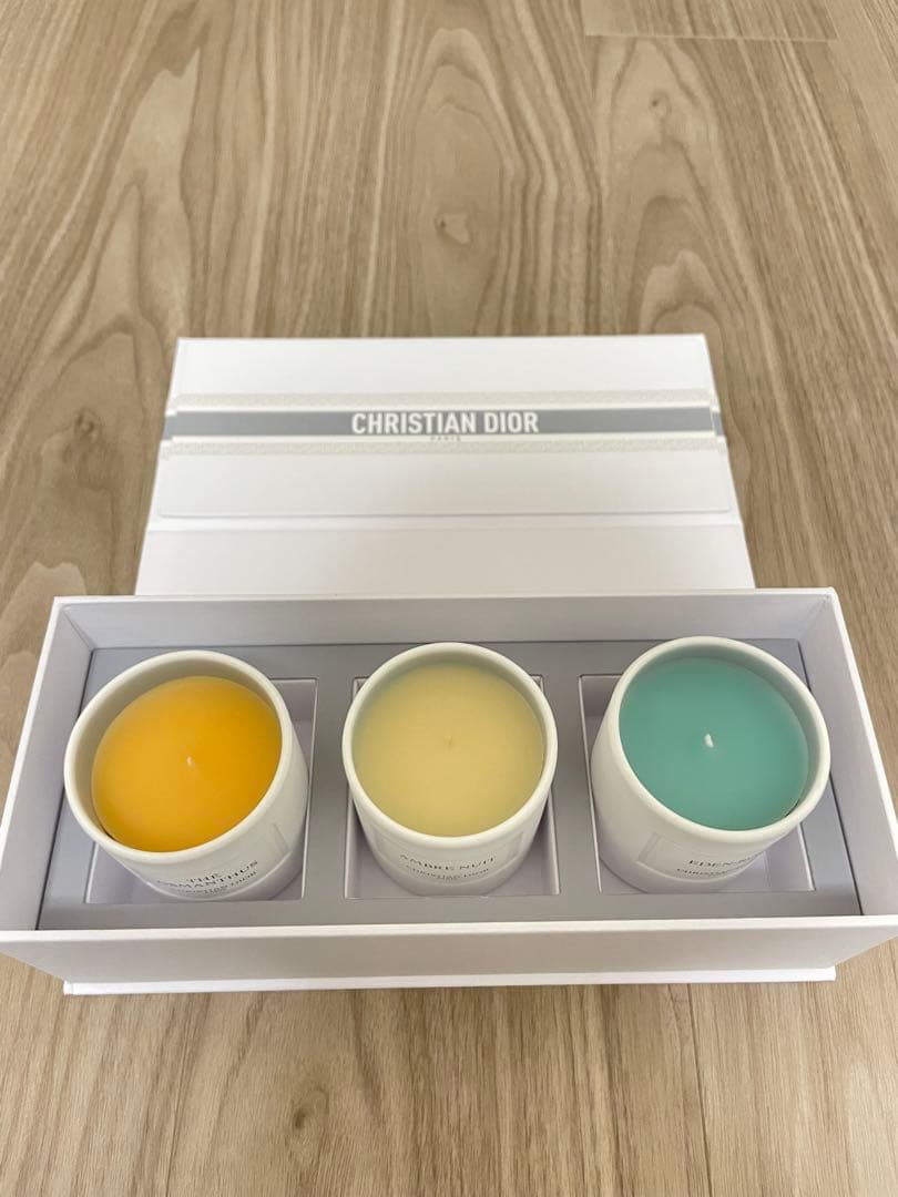 新品ま未使用CHRISTIAN DIOR キャンドルセット