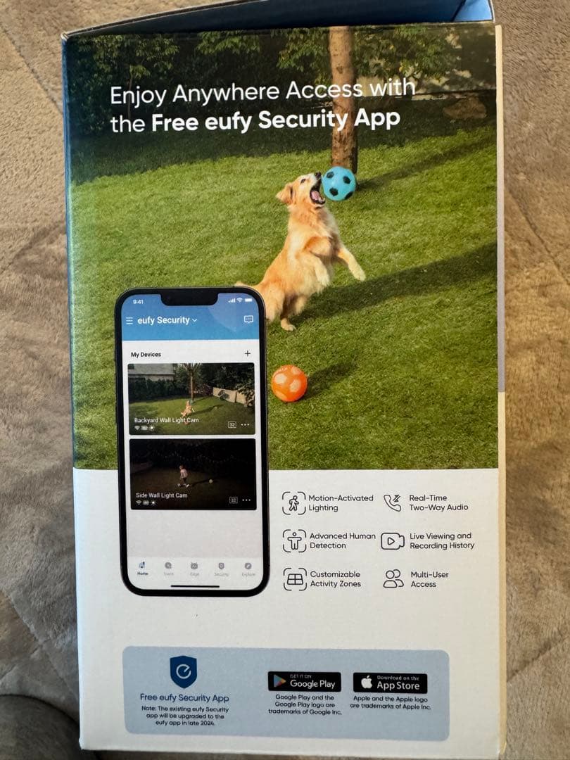 eufy S120 アンカー 防犯カメラ 未使用 防犯　玄関 センサーライト