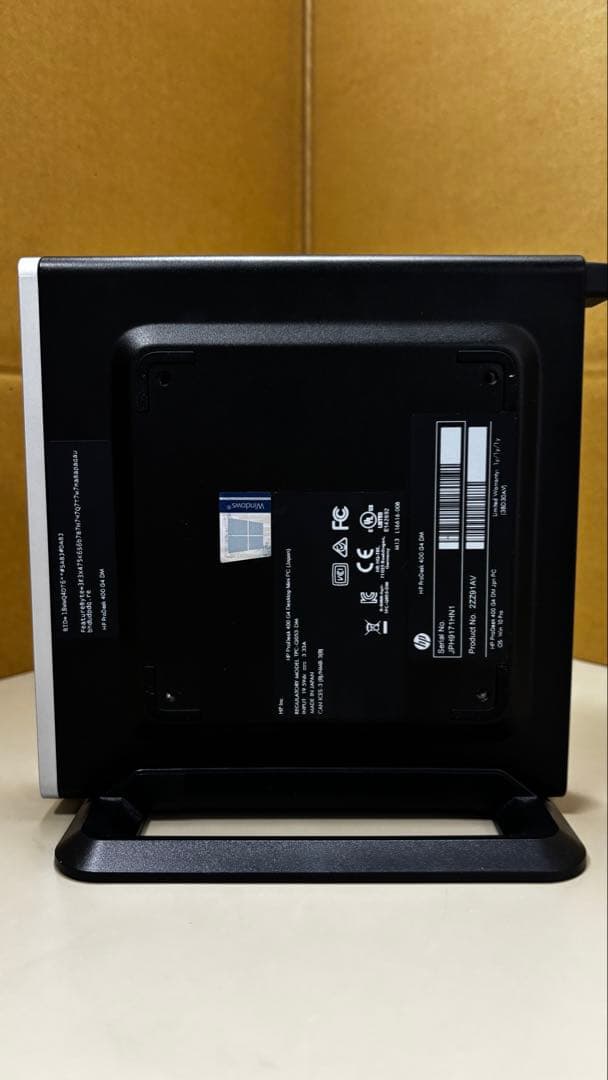 ミニPC HP EliteDesk 400 G4 DM