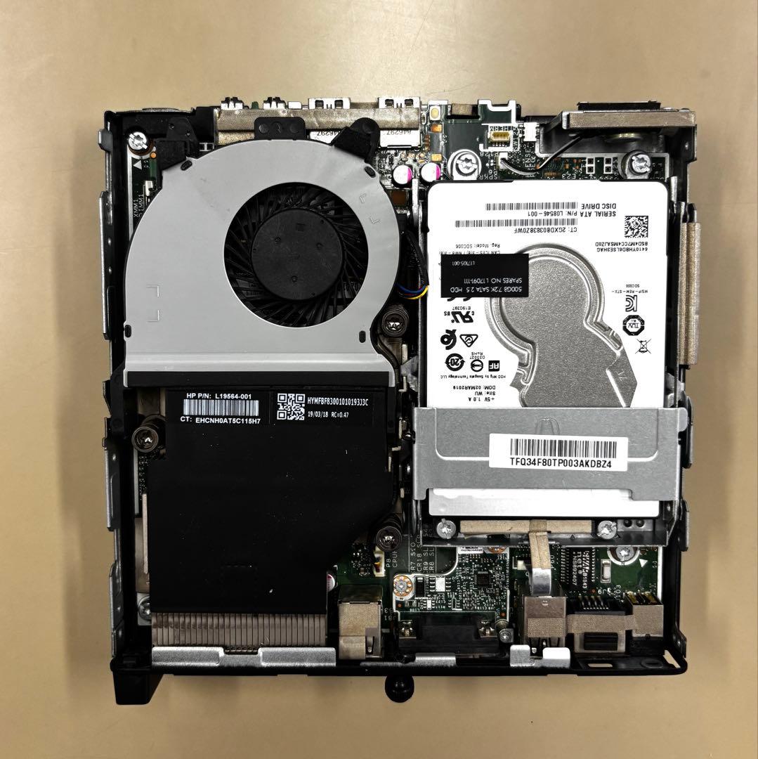 ミニPC HP EliteDesk 400 G4 DM