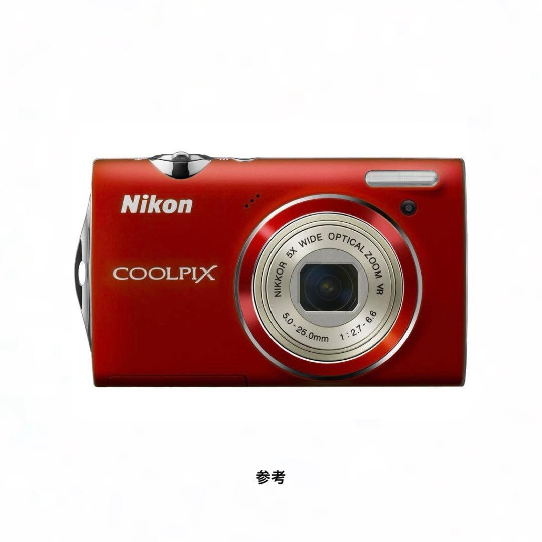 ニコン COOLPIX S5100 ( クリアレッド)