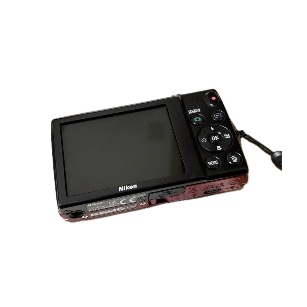 ニコン COOLPIX S5100 ( クリアレッド)