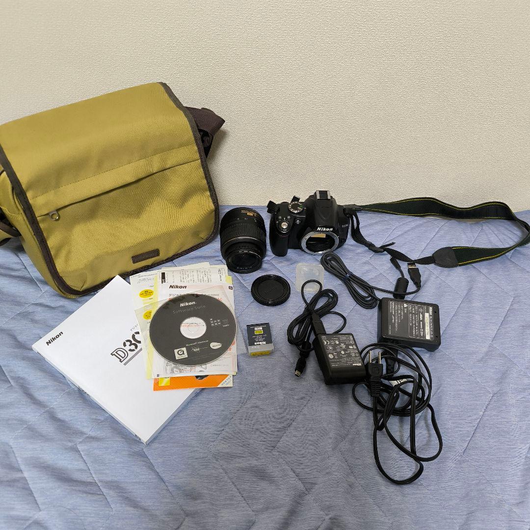 Nikon D3000 AF-S 18-55mmセット