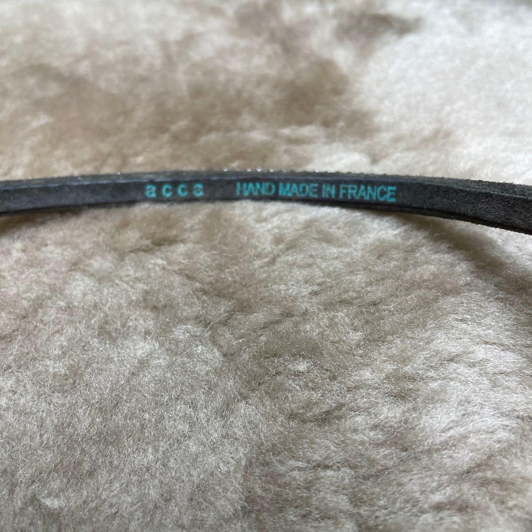 acca ブラウンストーン装飾 ヘアバンド