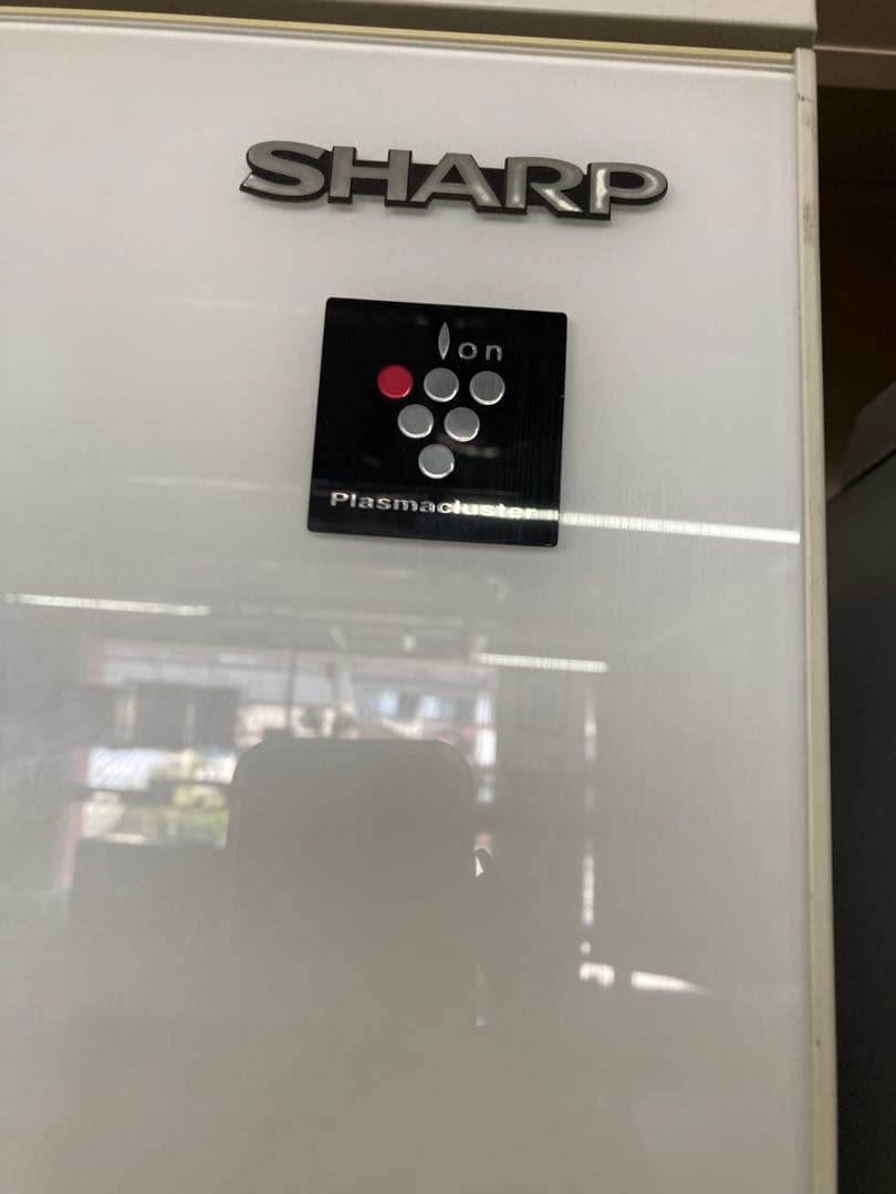 中古品　6ドア2018年SHARP 冷蔵庫 プラズマクラスター搭載　配達埼玉