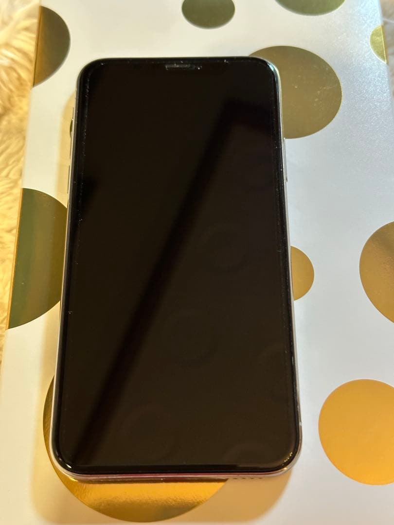 Apple iPhone X ホワイト　256GB本体