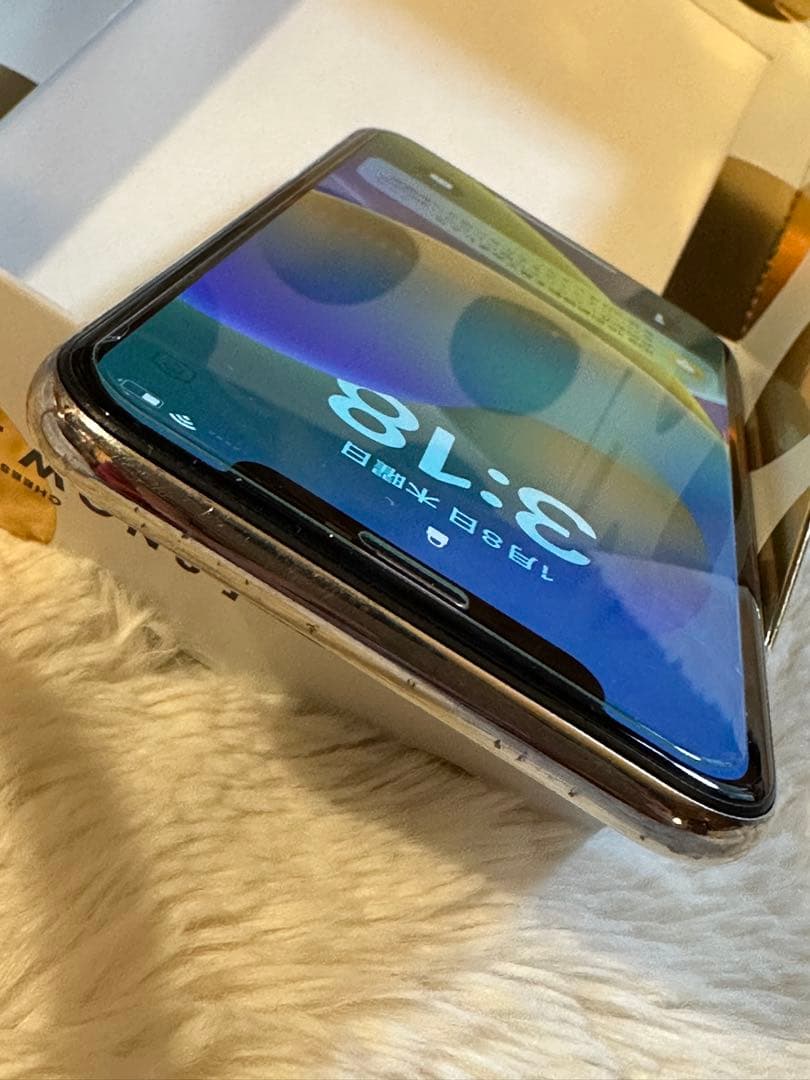 Apple iPhone X ホワイト　256GB本体